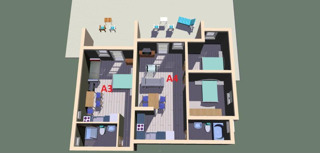 Apartmani Nada Mustapic Брела Экстерьер фото
